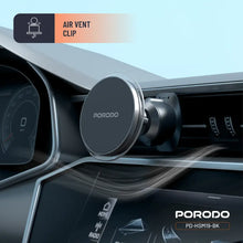 [PD-HSM19-BK] Porodo Magsafe Magnetic Air Vent & Dash Mount - Black