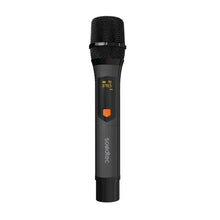 Porodo Soundtec Duo Mic Aluminum Rechargeable Wireless Microphone - Black