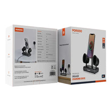 [PD-FWCH050-BK] Porodo Speaker Charging Dock - Black