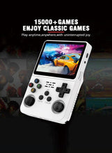 R36S Handheld Game Console, 3.5 Inch IPS Screen Open Source Linux System R36S Game Console, 64G TF Card 10+ Emulator Consola R36S with dual 3D joysticks for boys and girls