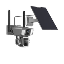 [PPBCHA69-BK] Powerology 4G/WiFi 360° Dual Lens Outdoor Camera - Black
