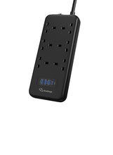EXT02 PowerStrip Extension with On-Off Switch, Safety Protection, and Multi-Plug Functionality