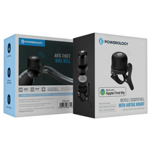 [PPBCHAX3] Powerology Bicycle & Scooter Bell With Airtag Mount - Black