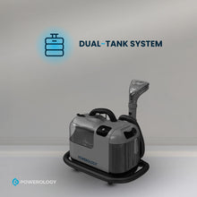 [PCRTSCGY] Powerology Powerful Spot & Stain Cleaner Hot Water & Steam Function - Black