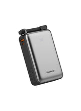 UltraCharge 20K Power Bank Built-in USB-C Cable & Mini Display, 67W Fast Charging, Portable Charger for iPhone 16/15, MacBook Pro/Air