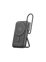 MagCharge 10000 mAh Power Bank 20W Output with Built-in USB-C Cable, Wireless Portable Charger, Fast Charging, Mini Display & Fast-Charger for iPhone 16/15 Series, AirPods, and Many More