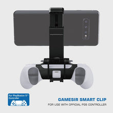 GameSir Portable Clip Mount for PS5 Game Controller, Mobile Phone Clamp Bracket Holder with Adjustable Stand for Playstation 5 Controllers
