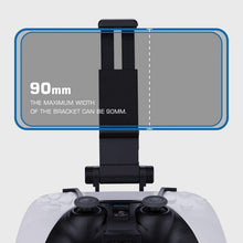 GameSir Portable Clip Mount for PS5 Game Controller, Mobile Phone Clamp Bracket Holder with Adjustable Stand for Playstation 5 Controllers