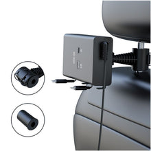 Green Lion 65W Backseat Car Charger with Retractable Cables, Type-C PD 45W, Fast Charging, Multi Protections, Compact & Portable - Black