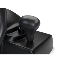 Porodo Gaming 7-in-1 Steering Wheel with Quick Pedal, Plug & Play, Gear Lever, 270° Coil-spring Mechanism, 10