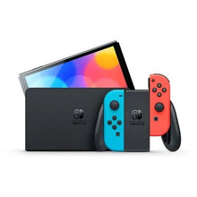 Nintendo Switch OLED Neon Joy-Con Console - Red / Blue