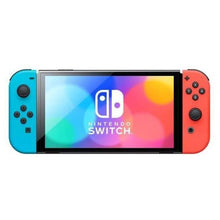 Nintendo Switch OLED Neon Joy-Con Console - Red / Blue