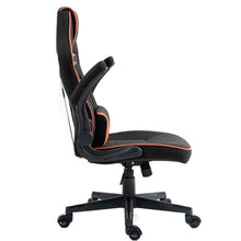 Porodo Ergonomic Gaming Chair with 160° Adjustable Backrest, 1 Quantity, Adjustable Armrest, Lumbar Pillow Support, Breathable Fabric - Black