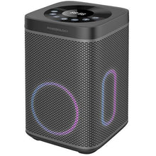 Powerology Portable Power Generator with Integrated HIFI Sound System, Dual USB-C, Dual USB-A & Dual DC Outputs, Micro SD, Microphone & AUX Inputs, 30W Power Delivery & 85W Speaker Power - Black