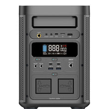 Powerology Portable Power Generator with Integrated HIFI Sound System, Dual USB-C, Dual USB-A & Dual DC Outputs, Micro SD, Microphone & AUX Inputs, 30W Power Delivery & 85W Speaker Power - Black