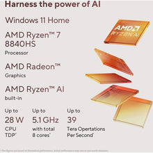ASUS Zenbook 14 OLED Laptop - AMD Ryzen R7-8840HS, 16GB RAM, 1TB SSD, AMD Radeon Graphics, 14-inch FHD OLED, Windows 11 Home - Jade Black