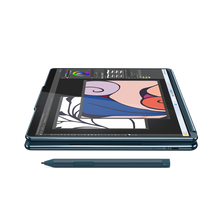 Lenovo Yoga Book 9 Convertible Laptop Notebook - Intel Core Ultra 7 155U, 16GB RAM, 1TB SSD, Intel Graphics, 2X 13.3-Inch 2.8K OLED 400nits, Windows 11 (Arabic/English) - Tidal Teal