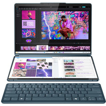 Lenovo Yoga Book 9 Convertible Laptop Notebook - Intel Core Ultra 7 155U, 16GB RAM, 1TB SSD, Intel Graphics, 2X 13.3-Inch 2.8K OLED 400nits, Windows 11 (Arabic/English) - Tidal Teal