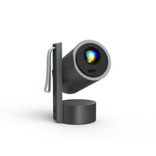 Porodo Full HD Portable Smart Projector with Auto-Focus & Keystone, 65W Power Consumption, 1080 pixels Resolution, Up to 150-inch Projection Size, 2 Hours Battery Life, 30000 Hours Light Source Life, 5000mAh Battery Capacity, 3-inch HD LCD Display, 250 ANSI Brightness, Bluetooth Version 5.0 - Gray