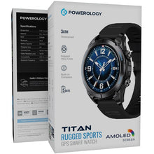Powerology Titan Rugged Sports GPS Smart Watch with 1.43