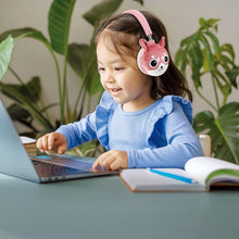 Green Lion GK-600 Kids Wireless Headphones with Padded Ear Cushions, Bluetooth Version 5.4, 200mAh Battery Capacity, 20 Hours Play Time, PP & ABS Material, Type-C Charging Port, 2 Hours Charging Time, Child-Safe Sound - Pink