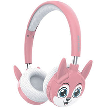 Green Lion GK-500 Kids Wireless Headphones with Padded Ear Cushions, Bluetooth Version 5.4, 200mAh Battery Capacity, 20 Hours Play Time, PP & ABS Material, Type-C Charging Port, 1.5 Hours Charging Time, Child-Safe Sound - Pink