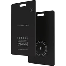Levelo Cartes FindMy Card Tracker with Extended Range Locator, Check Recent Location, Lost Mode, Smart Sound Locator, Distance-Based Alert, Ultra Thin Design - Black