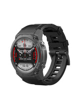 SW04 Impulse Smart Watch with Water Resistant, AMOLED Display, AOD Clock, and Sleep, Heart Rate, Pressure, and Oxygen Monitoring - Black