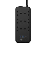 EXT02 PowerStrip Extension with On-Off Switch, Safety Protection, and Multi-Plug Functionality
