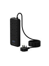 EXT02 PowerStrip Extension with On-Off Switch, Safety Protection, and Multi-Plug Functionality