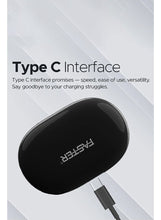 Faster S50 Wireless Earbuds with Active Voice Assistant - 6 Hours Playtime - HiFi Stereo Sound - Bluetooth Earphones with Ultra-Low Latency - IPX5 Sweat & Splash Proof - For Exercise, Gym - Compatible with iPhone & Android (White)
