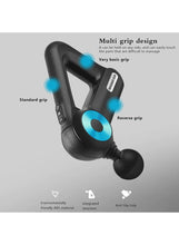 BORTONY Massage Gun Fascial Gun Muscle Massager Deep Tissue Percussion Massager Body Relax Pain Relief Electric Therapy Gun for Fitness Relaxer