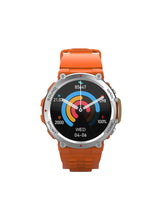 SW02 Vintage Smart Watch with Water Resistant, NFC Payment, and Sleep, Heart Rate, Pressure, and Oxygen Monitoring - Orange