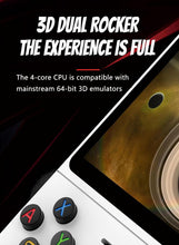 R36S Handheld Game Console, 3.5 Inch IPS Screen Open Source Linux System R36S Game Console, 64G TF Card 10+ Emulator Consola R36S with dual 3D joysticks for boys and girls
