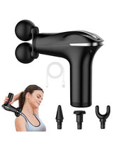 BORTONY Massage Gun Fascial Gun Muscle Massager Deep Tissue Percussion Massager Body Relax Pain Relief Electric Therapy Gun for Fitness Relaxer