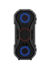 Goaltage SP15 BassFusion Party Speaker including Wireless Microphone, Multiple Connections, RGB Lights,TWS Functionality and Splash Proof Design