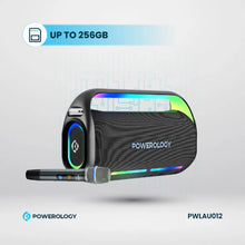 [PWLAU012] Powerology Deep Bass Party Speaker - Black