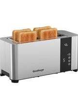 GoldenEdge Toaster & Multiple Functions, 4 Slots Toast, Smart Display, Adjustable Browning Control, Cable Storage and Easy Maintenance Functionality