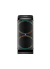 SP02 SoundBox Party Speaker including Remote Control and Wireless Microphone with High-Power Wireless Bluetooth Connection