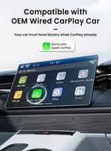 Carlinkit CarPlay AI Box Android 13 4+64GB/8+128GB TV Wireless CarPlay And Android Auto SDM6125 4G LTE Netflix YouTube Google Play IPTV FOTA