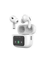 HP05 SmartTune True Wireless HeadPhones with ANC and ENC Technology, Siri and Google Voice Assistant, and Intuitive Controls - White