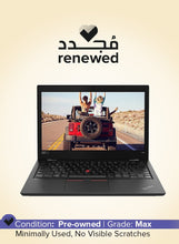 Renewed - Thinkpad L380 Business Laptop With 13.3-Inch HD Display,Intel core i3 8th Generation/8GB DDR4 RAM/256GB SSD/Windows 10 Pro English Black