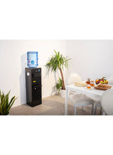 Top Loading Water Dispenser,3-taps Equipped with Hot Cold And Ambient Temperature, Floor Standing, Child Safety Lock for Faucet, Best Home, Office & Pantry YL1917SAE-BK Black