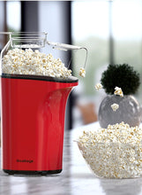 HealthyPop Popcorn Maker with Hot Air Technology, High Capacity, Measuring Cup, Oil-Free and Compact Design Healthy, Efficient Snacking Solution
