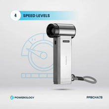[PPBCHA78] Powerology Turbo Jet Fan & Vacuum - Silver