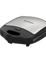 SnackMaster Sandwich Maker & Multi-Functional, Easy Operation, Non-Stick Plates, Light Indicator and Overheating Protection
