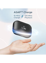 boAt Airdopes Alpha With 35 HRS Playback, 13mm Drivers, Dual Mics ENx & Beast Mode Jet Black
