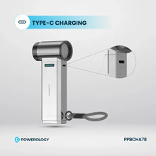 [PPBCHA78] Powerology Turbo Jet Fan & Vacuum - Silver
