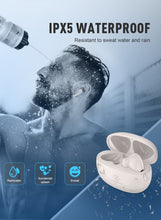 ZIPFORCE True Wireless Earbuds, In-Ear Bluetooth 5.3 Headphones 4-Mics ENC Clear Call, Bluetooth Earbuds Touch Control, IPX6 Waterproof TWS, Light-Weight Earphones