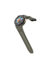 SW02 Vintage Smart Watch with Water Resistant, NFC Payment, and Sleep, Heart Rate, Pressure, and Oxygen Monitoring - Green